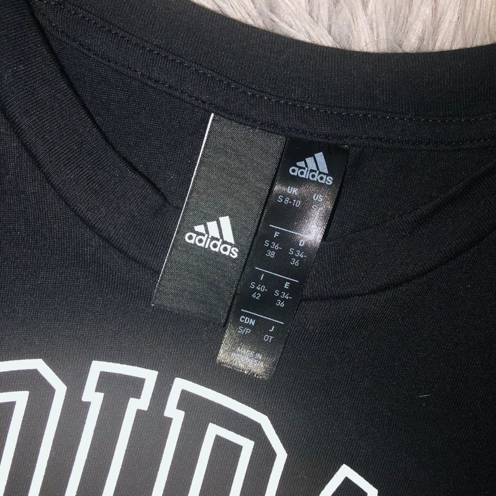 Adidas Knot Front Muscle Tank Top Size Small - Picture 4 of 4